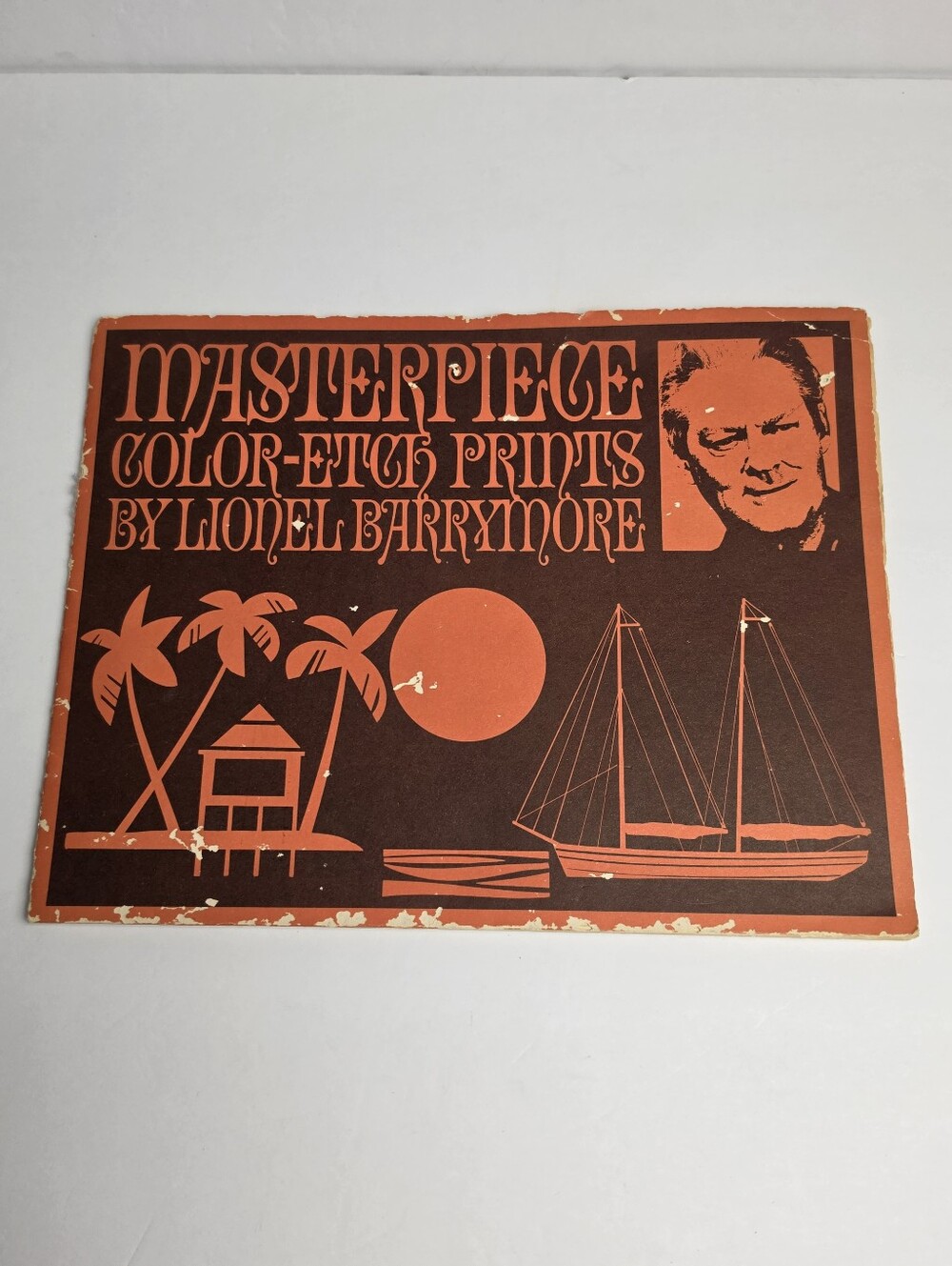 Lionel Barrymore Masterpiece Color Etched Translation Prints ~ Set of 4